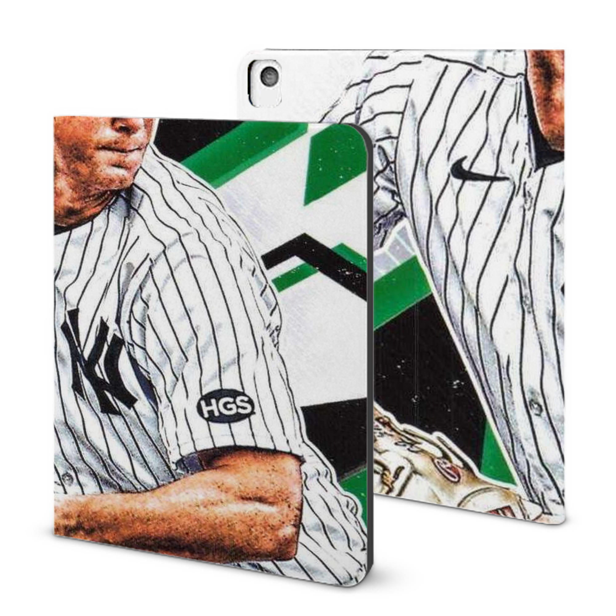 DJ Lemahieu 8 IPad Book-Style Case With Pencil Slot – Slim PU & TPU Cover – Full Protection, Precise Fit, Water & Scratch Resistant